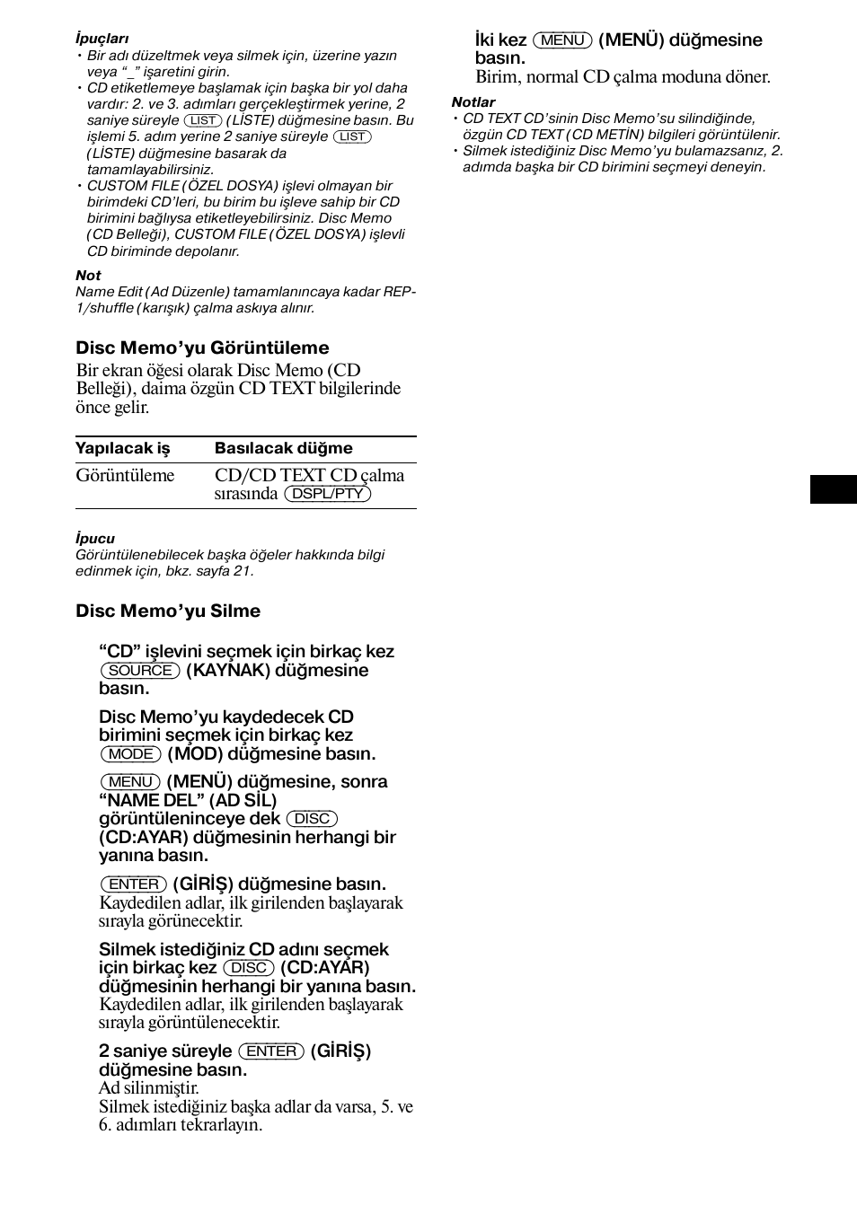 Sony XR-CA800 User Manual | Page 111 / 150