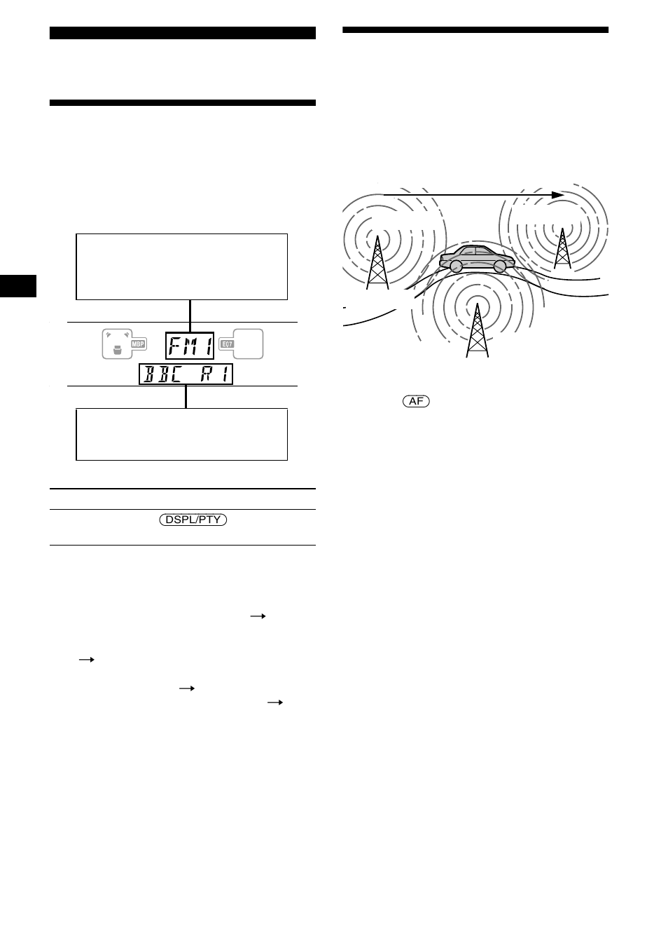 Overview of rds, Automatic retuning for best reception results, Af function | Sony XR-CA800 User Manual | Page 12 / 150