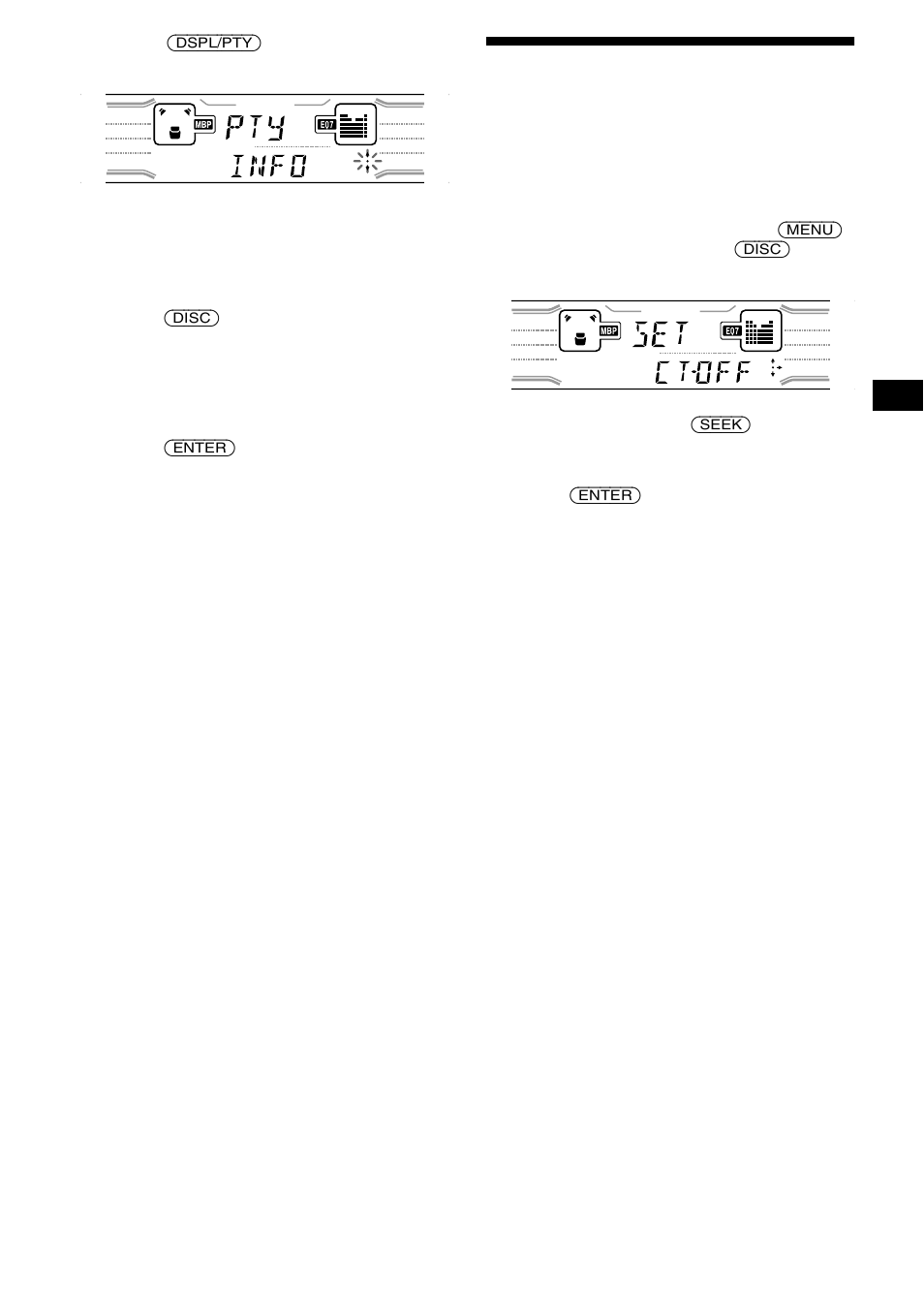 Setting the clock automatically | Sony XR-CA800 User Manual | Page 15 / 150