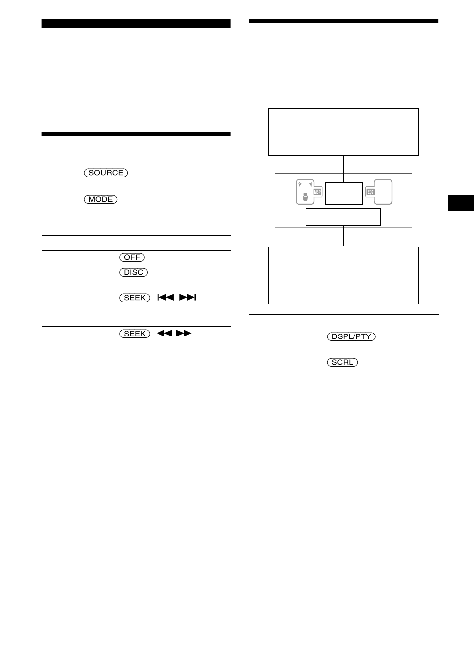 Cd/md unit (optional), Playing a cd or md, Display items | Playing a cd or md display items | Sony XR-CA800 User Manual | Page 21 / 150