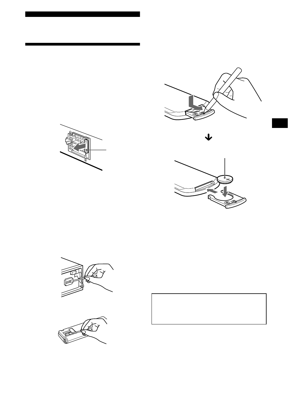 Additional information, Maintenance | Sony XR-CA800 User Manual | Page 25 / 150