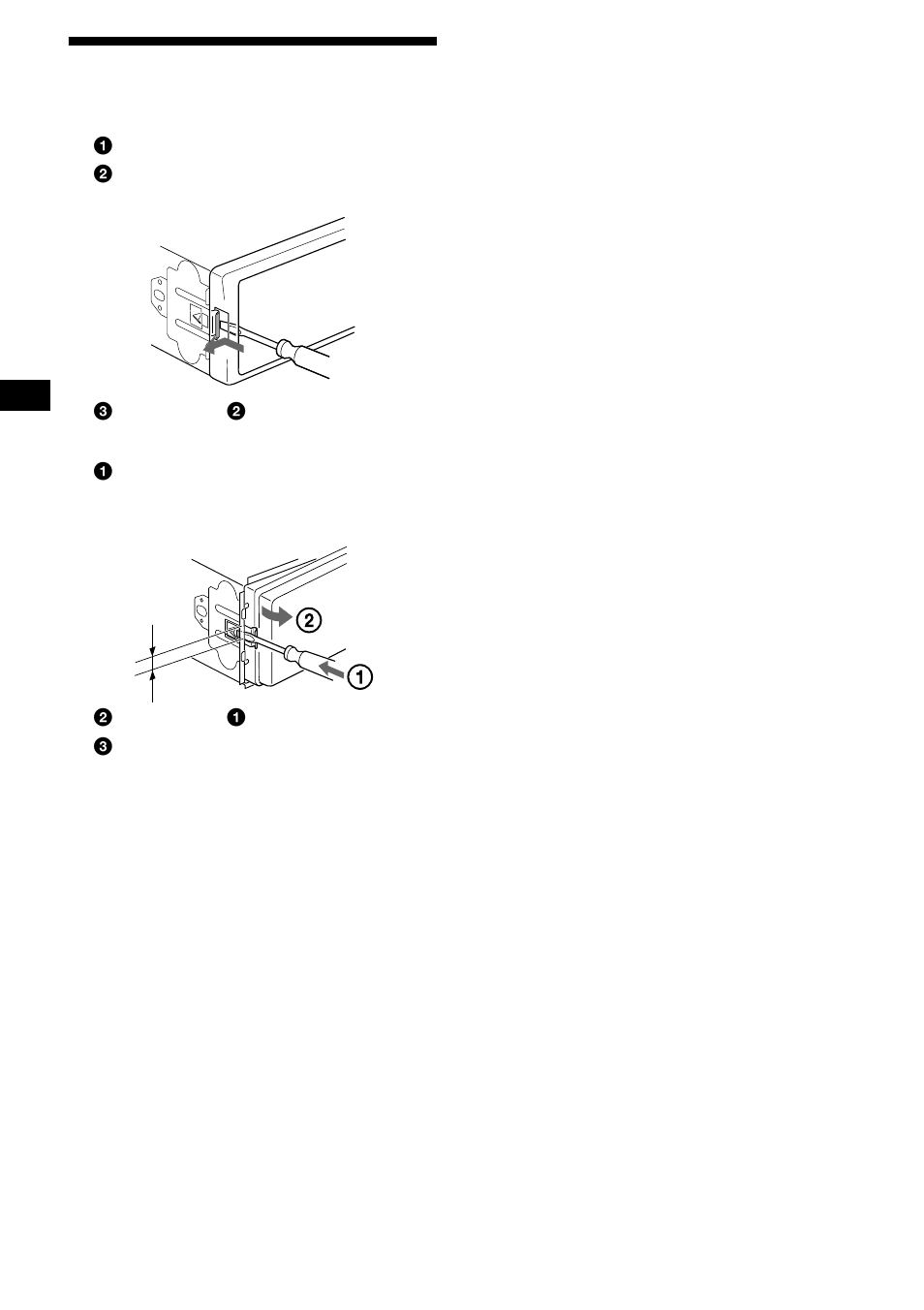 Removing the unit, 26 removing the unit | Sony XR-CA800 User Manual | Page 26 / 150