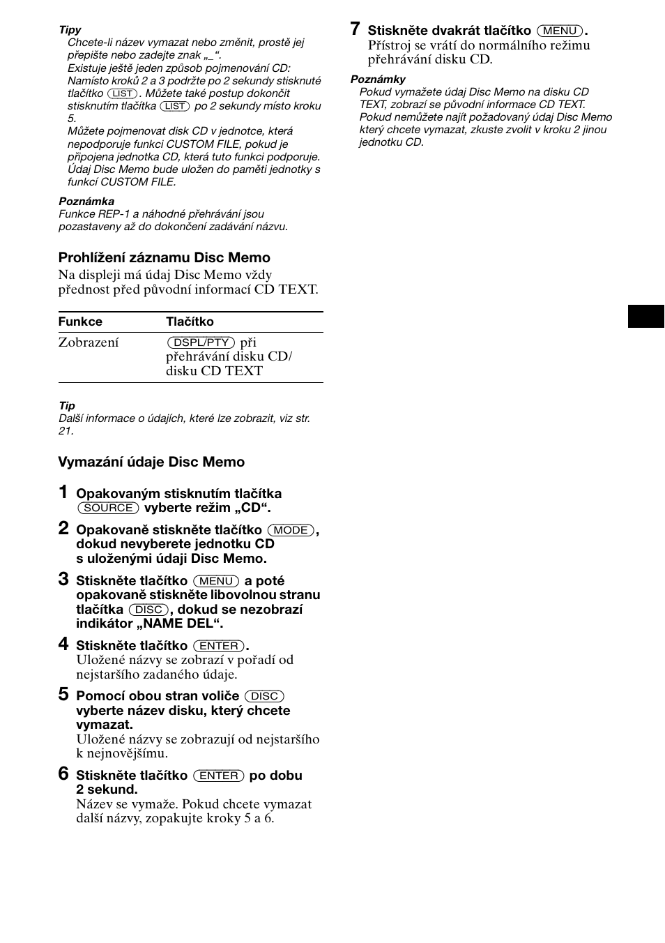 Sony XR-CA800 User Manual | Page 51 / 150