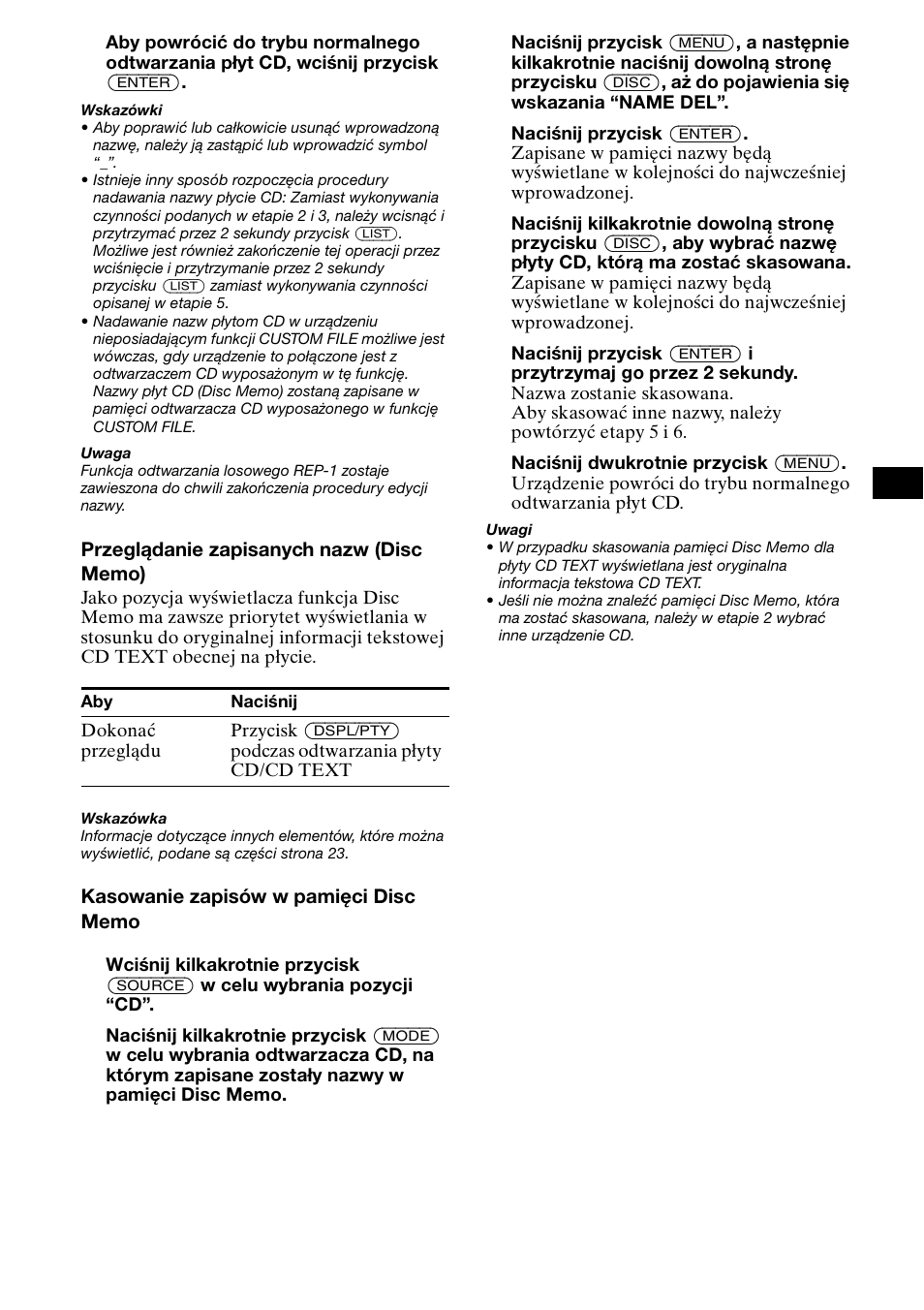 Sony XR-CA800 User Manual | Page 81 / 150