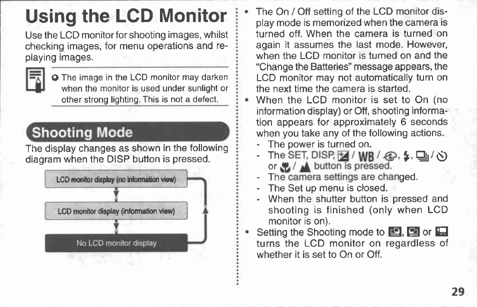 About cf cards | Canon A100 User Manual | Page 29 / 164