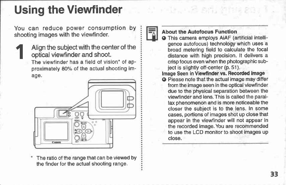 Setting the language | Canon A100 User Manual | Page 33 / 164