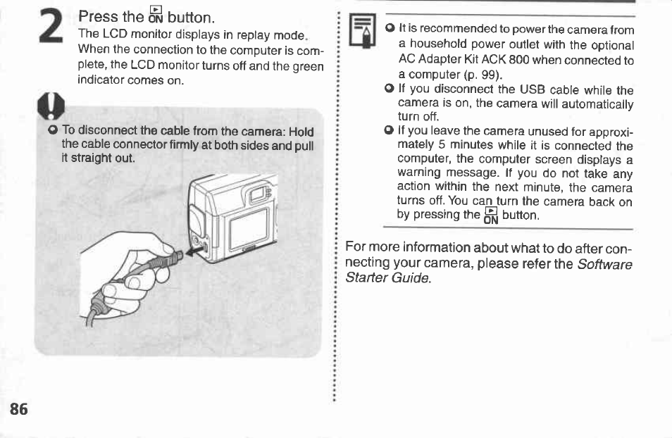 Auto play cs, Auto play | Canon A100 User Manual | Page 86 / 164