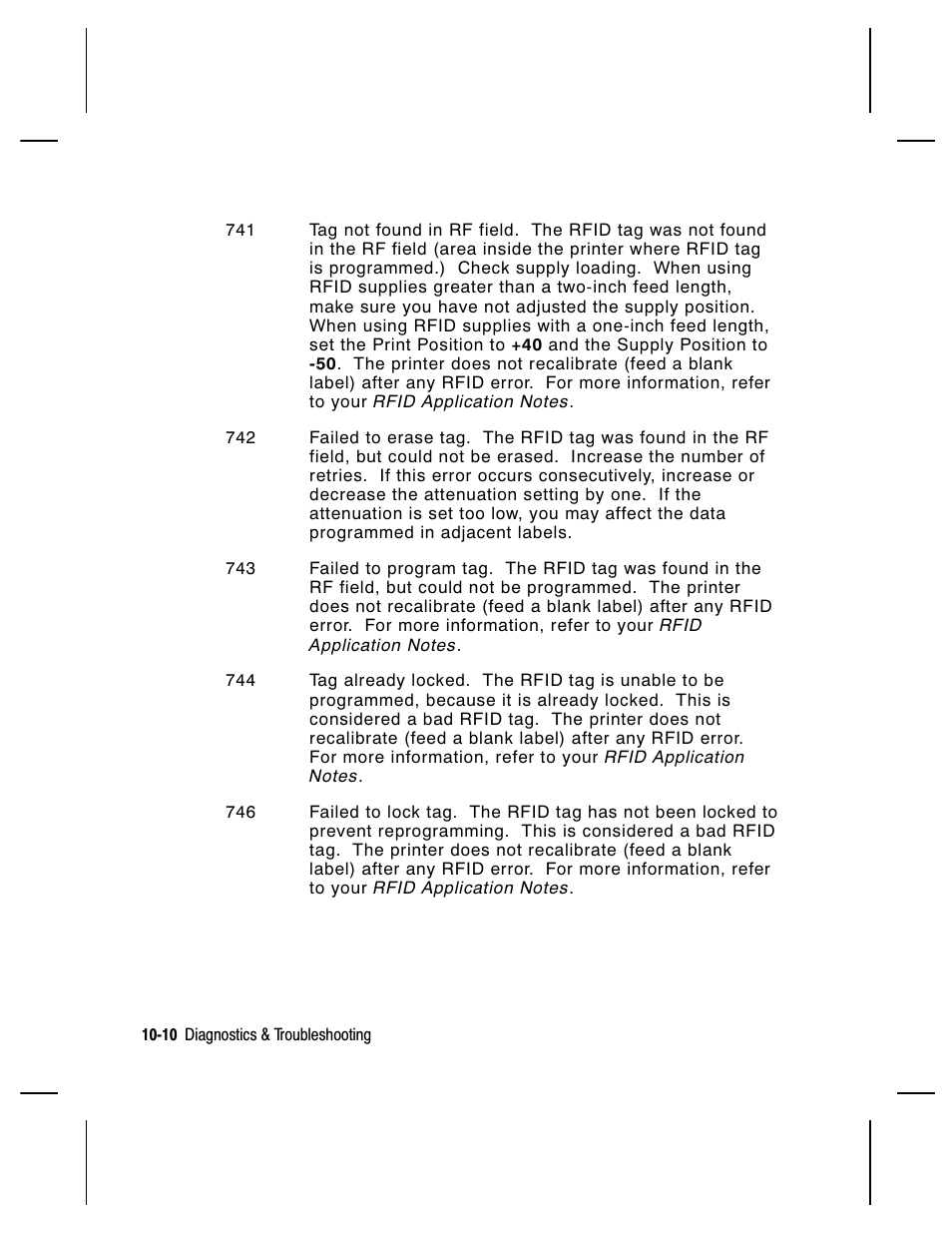 Paxar Monarch 9855 RFID Printer User Manual | Page 106 / 124