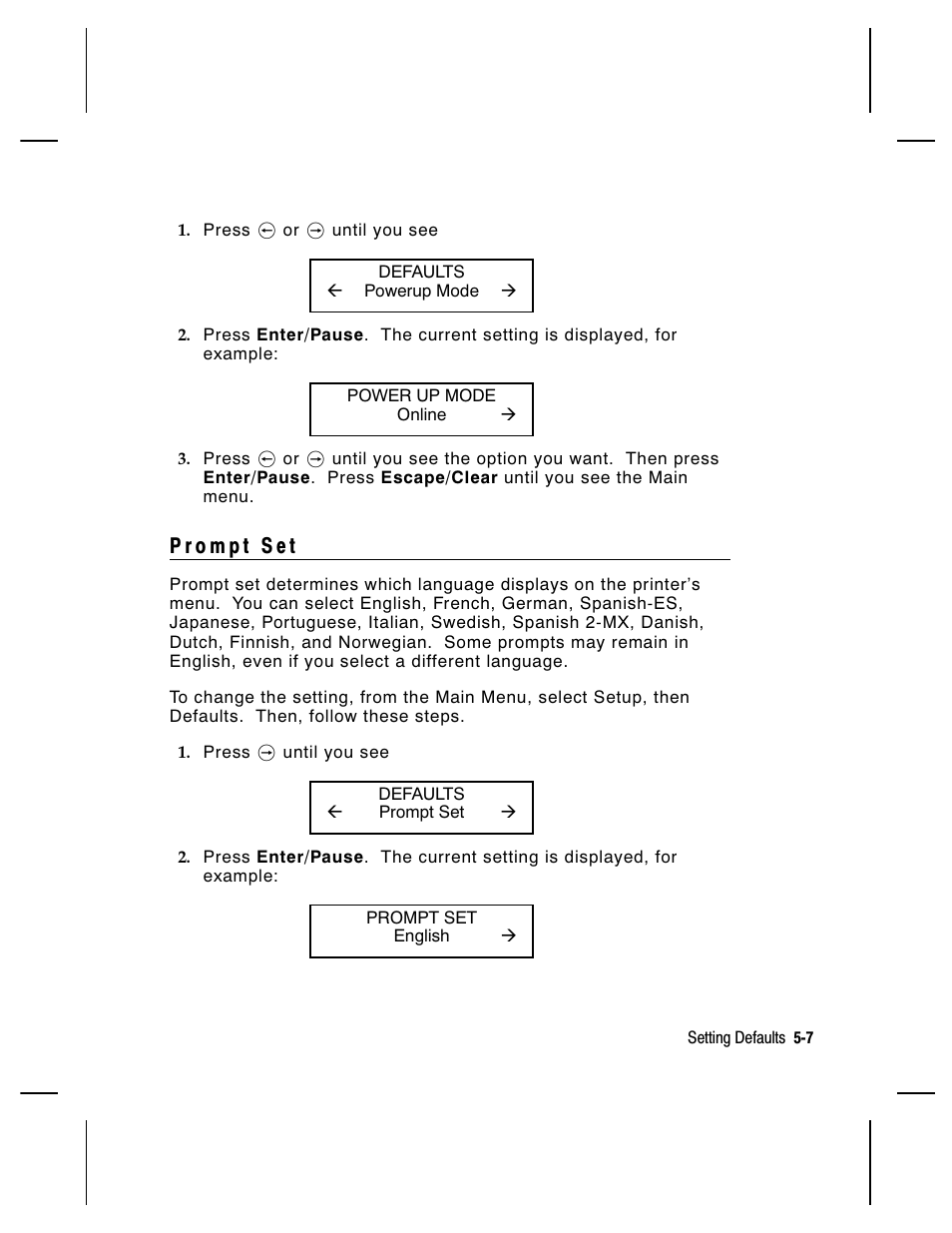 Paxar Monarch 9855 RFID Printer User Manual | Page 57 / 124