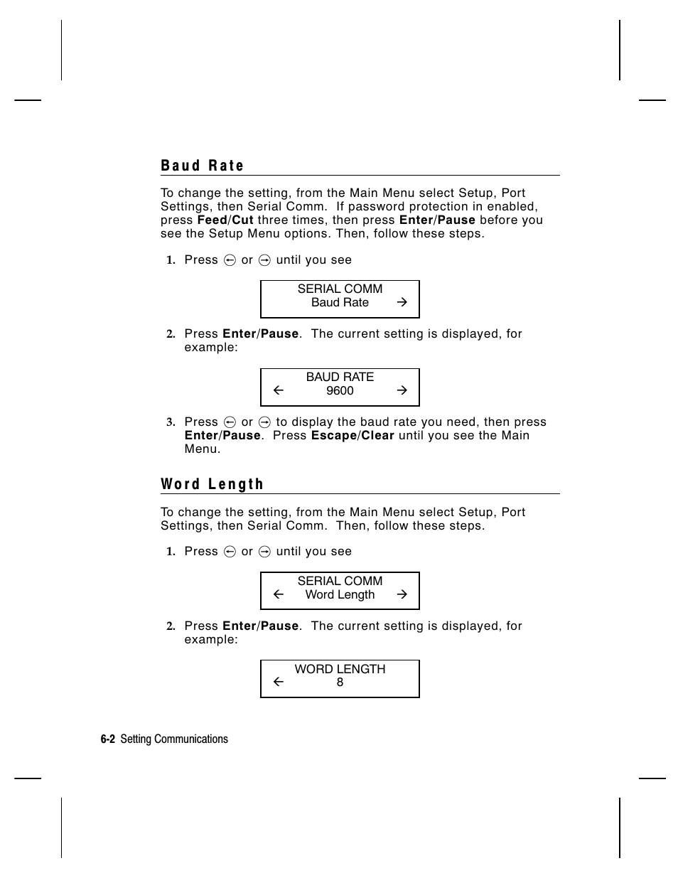 Paxar Monarch 9855 RFID Printer User Manual | Page 66 / 124