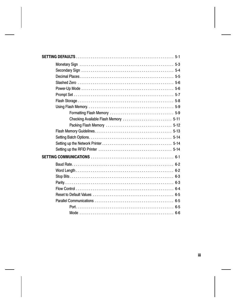 Paxar Monarch 9855 RFID Printer User Manual | Page 7 / 124