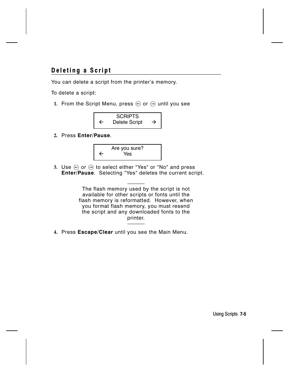 Paxar Monarch 9855 RFID Printer User Manual | Page 75 / 124