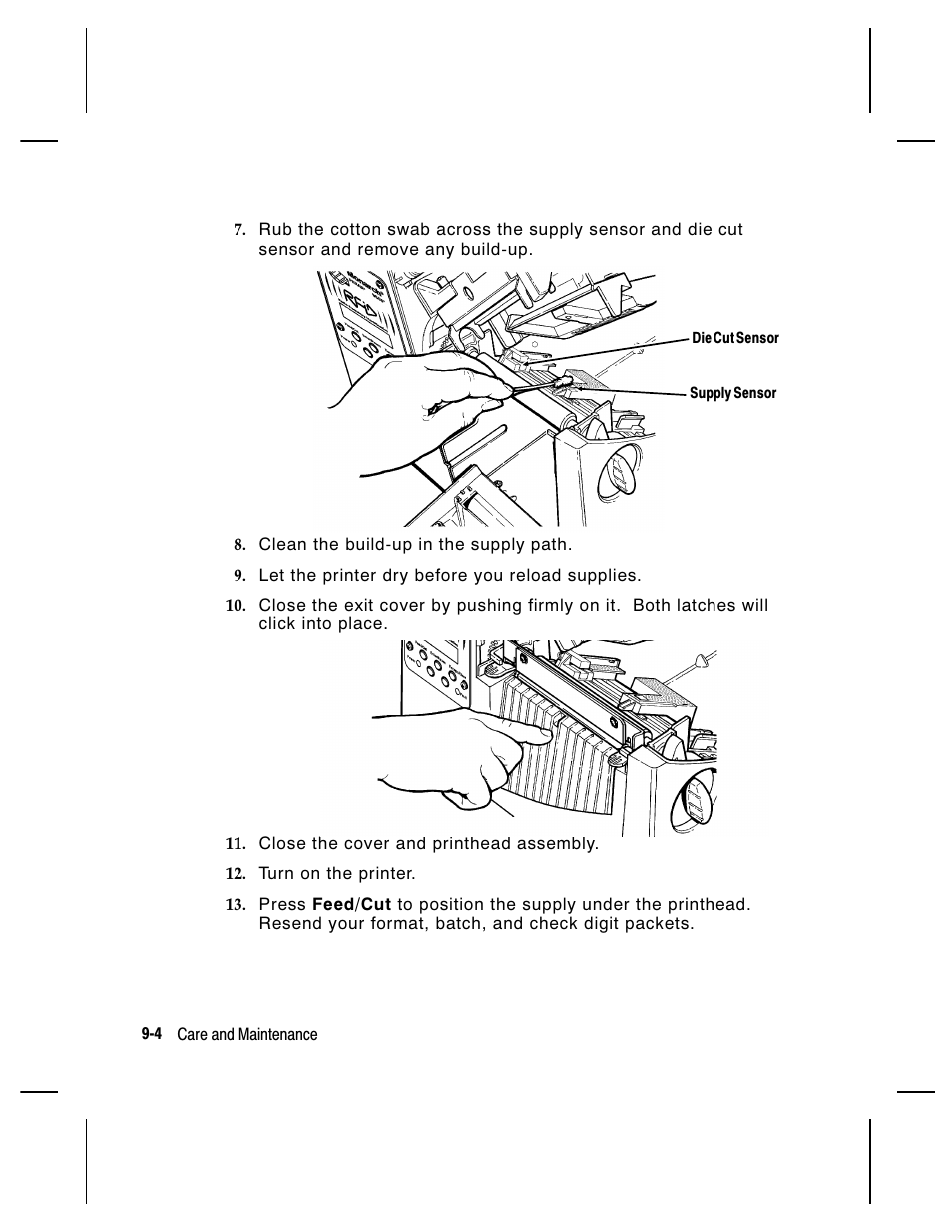 Paxar Monarch 9855 RFID Printer User Manual | Page 92 / 124