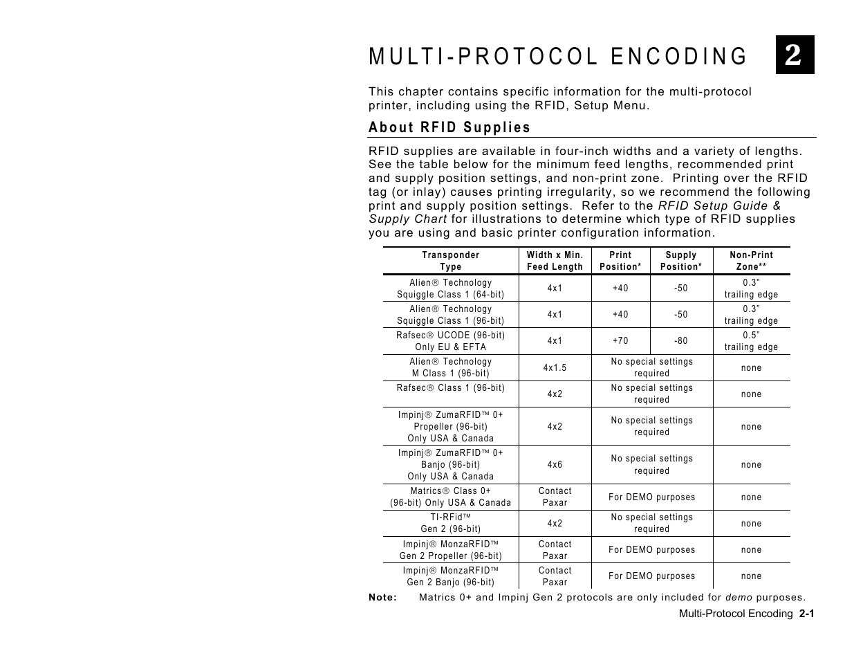 Avery Dennison 9850 RFID Multi-Protocol User Manual | Page 13 / 52