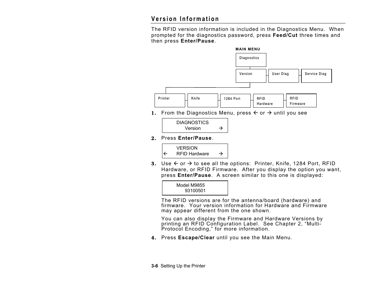 Avery Dennison 9850 RFID Multi-Protocol User Manual | Page 30 / 52