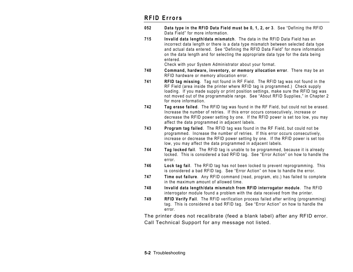 Avery Dennison 9850 RFID Multi-Protocol User Manual | Page 42 / 52
