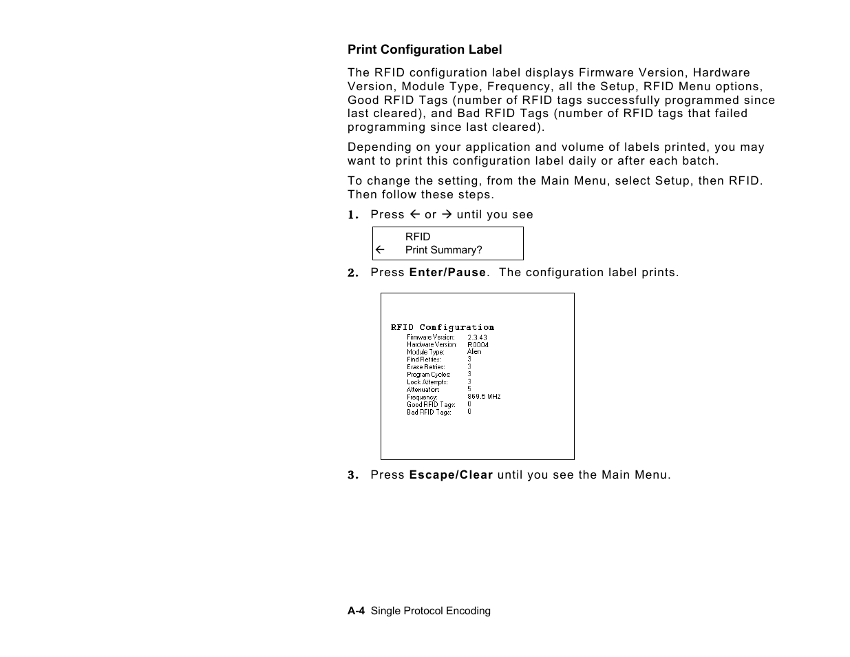 Avery Dennison 9850 RFID Multi-Protocol User Manual | Page 46 / 52