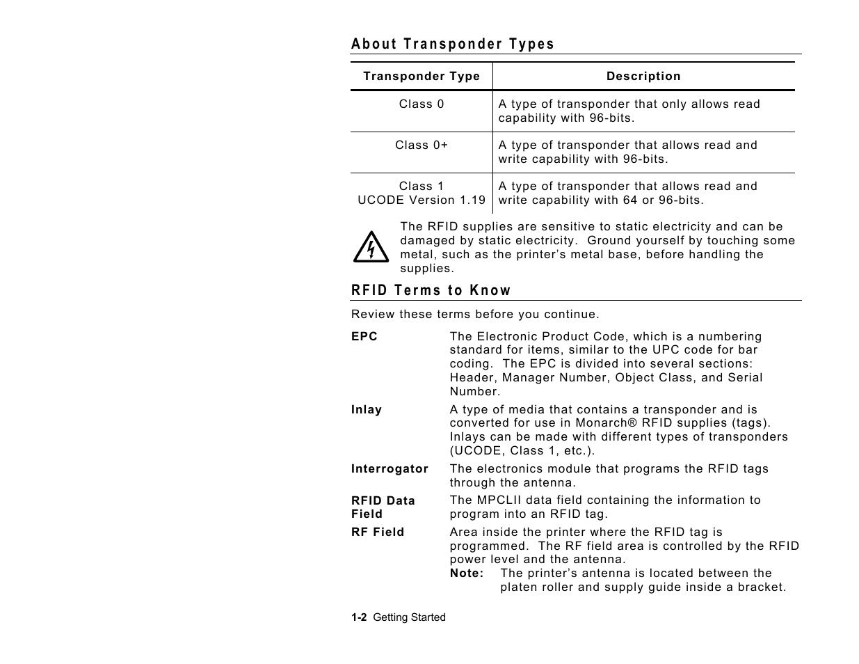 Avery Dennison 9850 RFID Multi-Protocol User Manual | Page 8 / 52