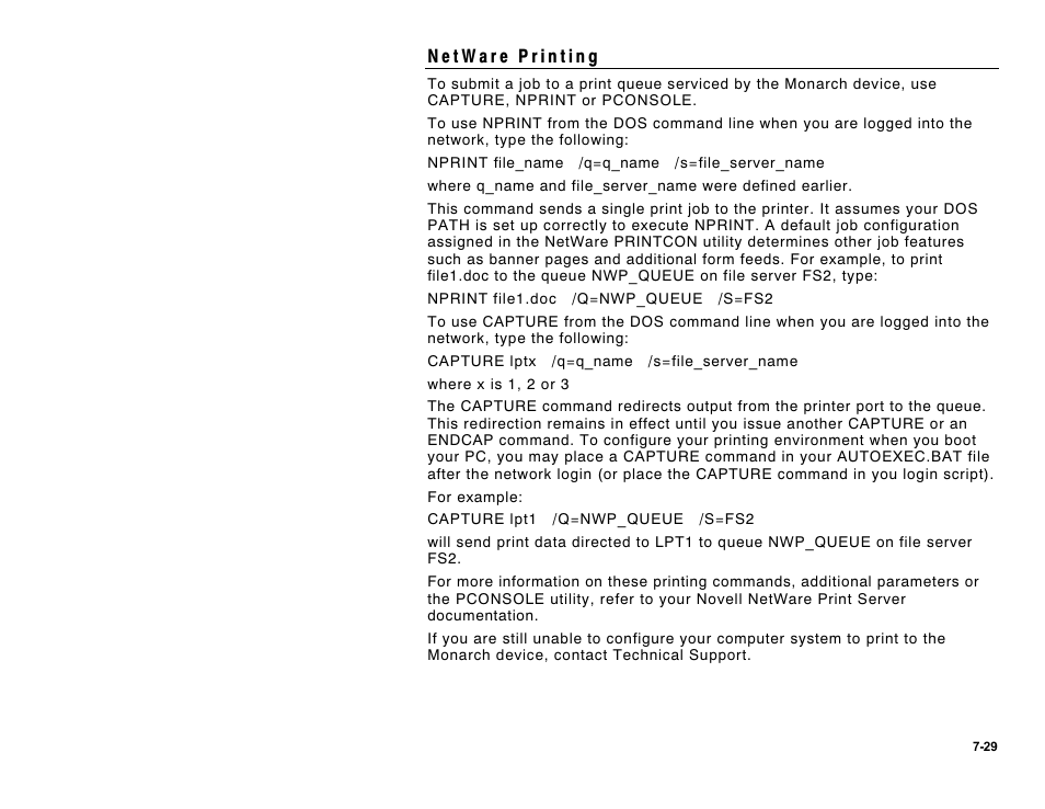 Avery Dennison 9840 Technical Reference Manual User Manual | Page 147 / 200