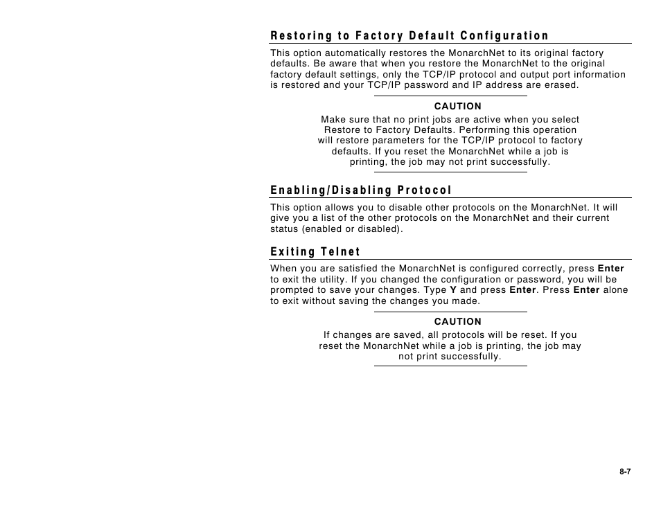 Avery Dennison 9840 Technical Reference Manual User Manual | Page 161 / 200