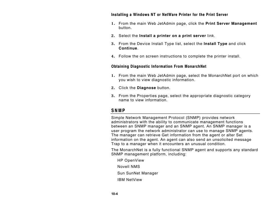 S n m p | Avery Dennison 9840 Technical Reference Manual User Manual | Page 186 / 200