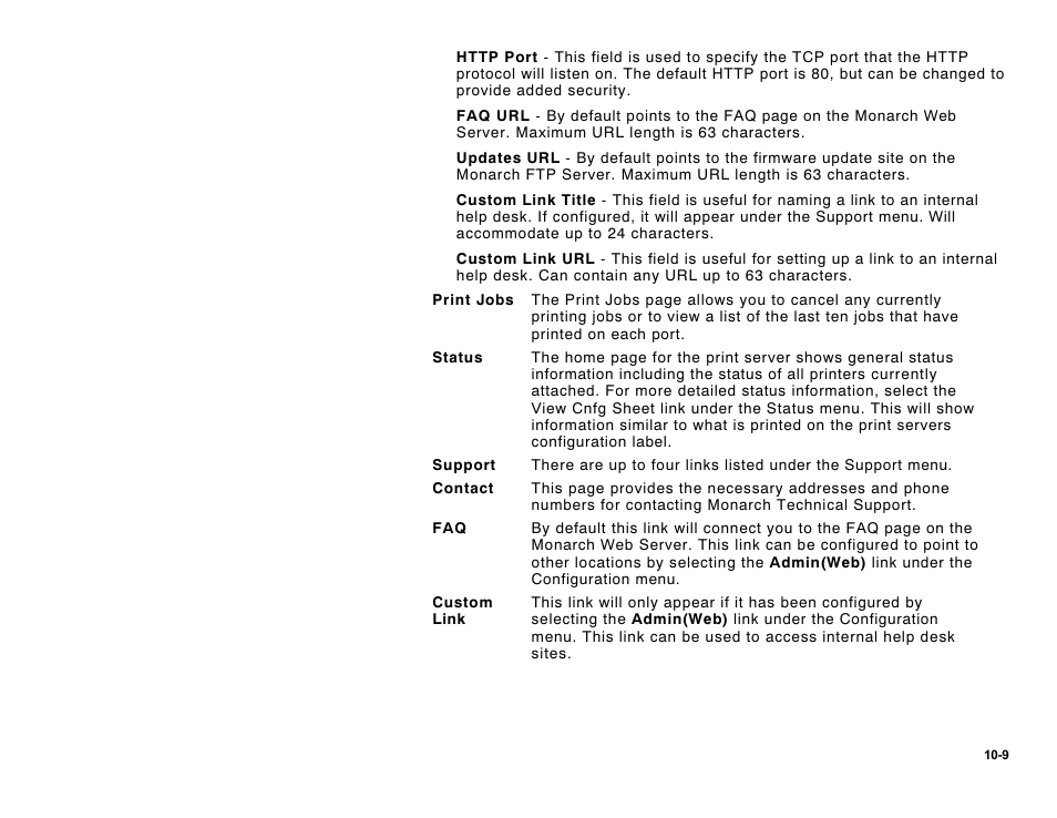 Avery Dennison 9840 Technical Reference Manual User Manual | Page 191 / 200