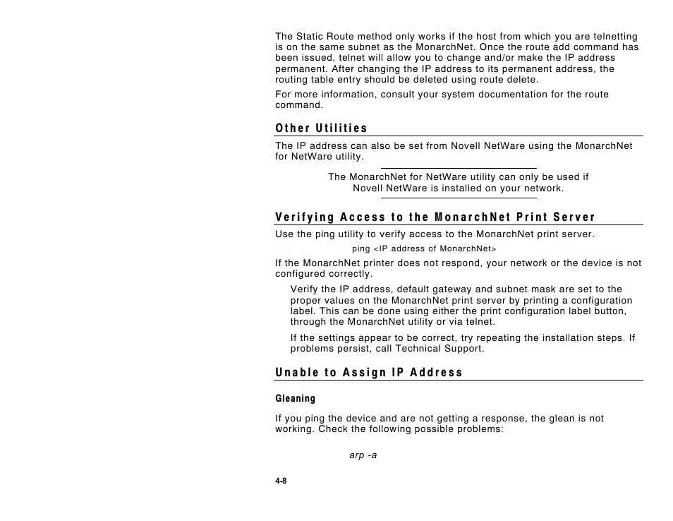 Avery Dennison 9840 Technical Reference Manual User Manual | Page 78 / 200