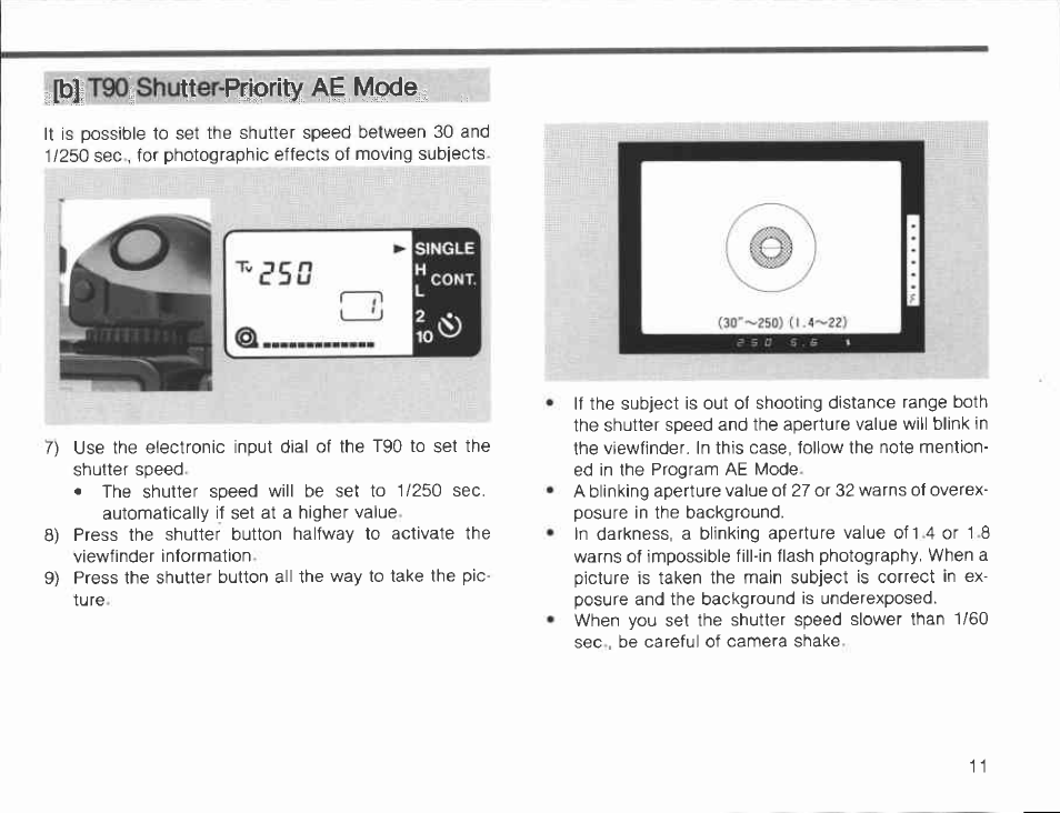 The se (save-energy) function | Canon 300 TL User Manual | Page 11 / 74