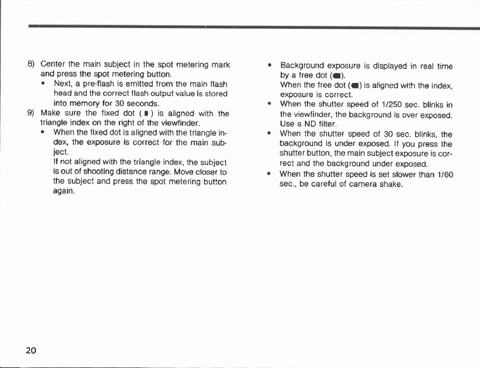 Jlbj t90 shutter-priority ae mode | Canon 300 TL User Manual | Page 20 / 74