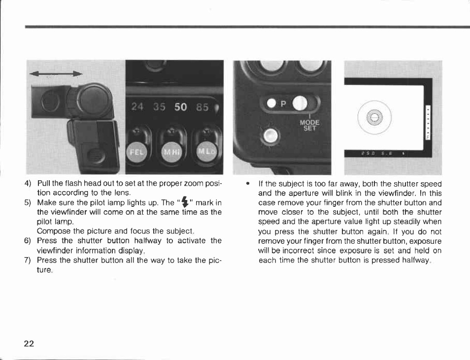 C];t90 ape^rtiiire-pfiority ae mode | Canon 300 TL User Manual | Page 22 / 74