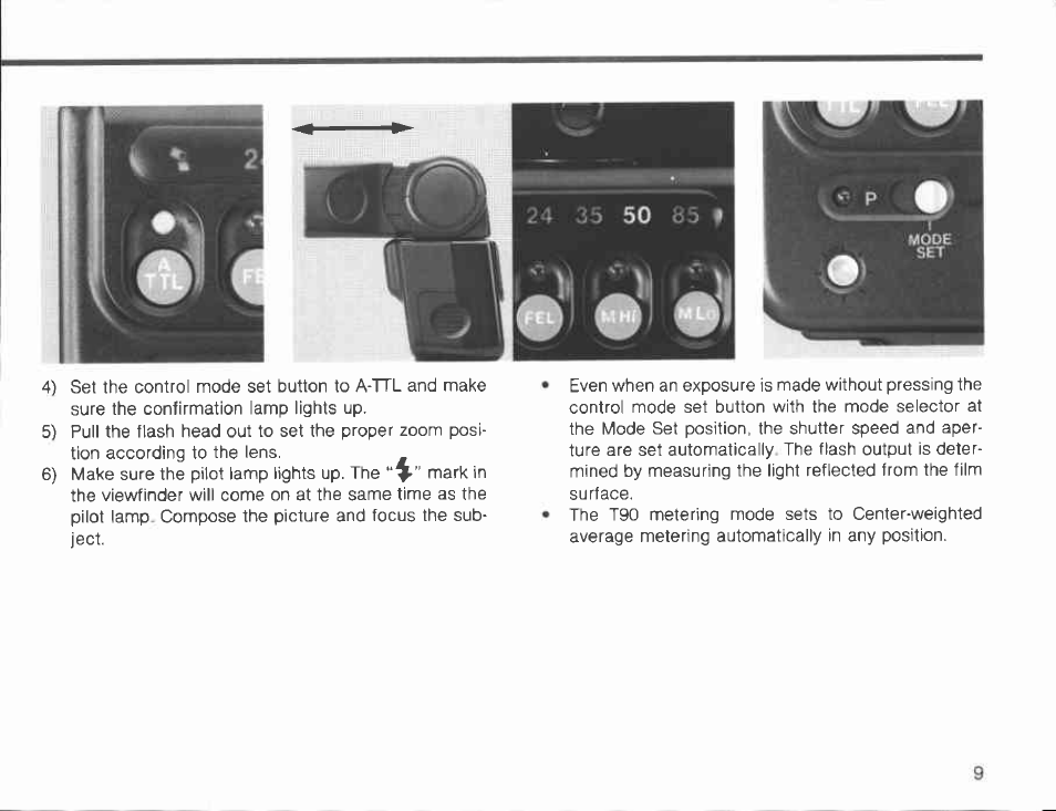 Mounting the 300tl on the camera | Canon 300 TL User Manual | Page 9 / 74