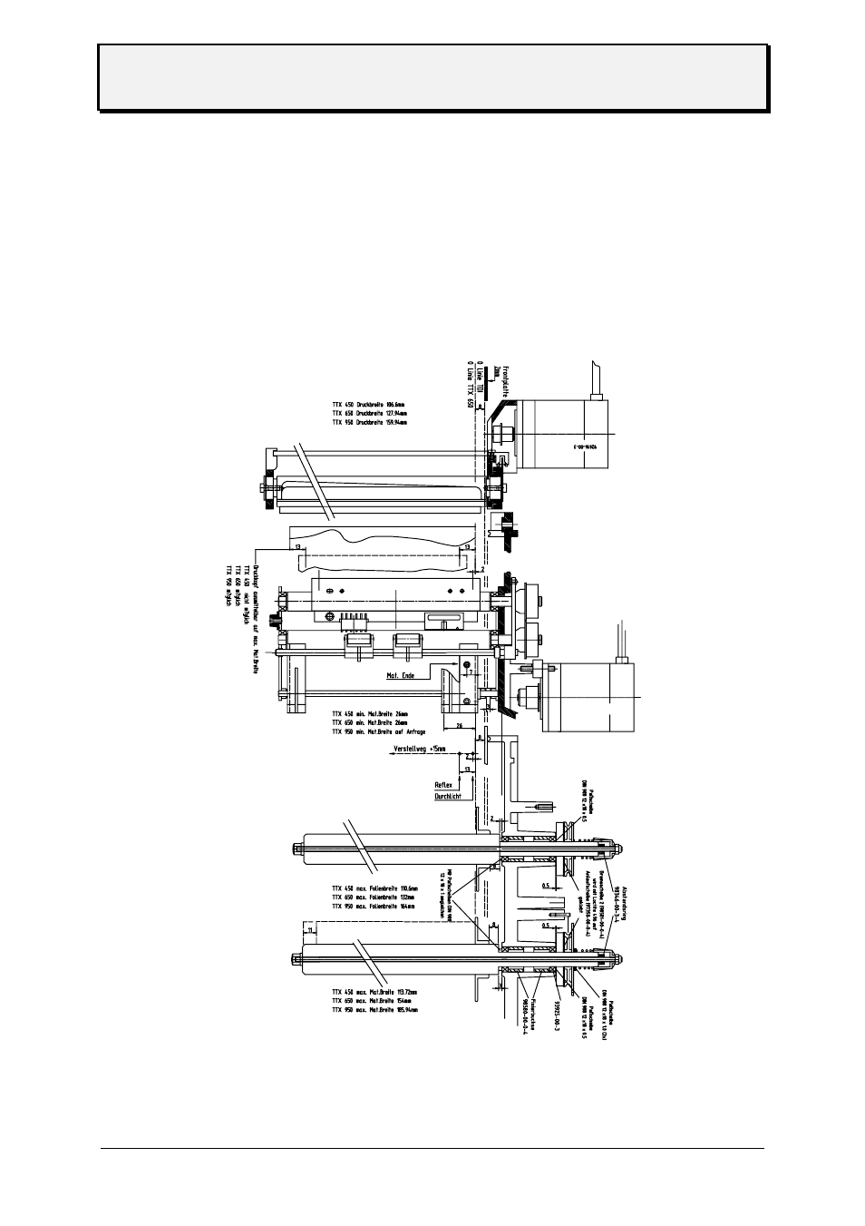 Printer layout, Layout ttx | Avery Dennison TTX 450 User Manual | Page 33 / 40