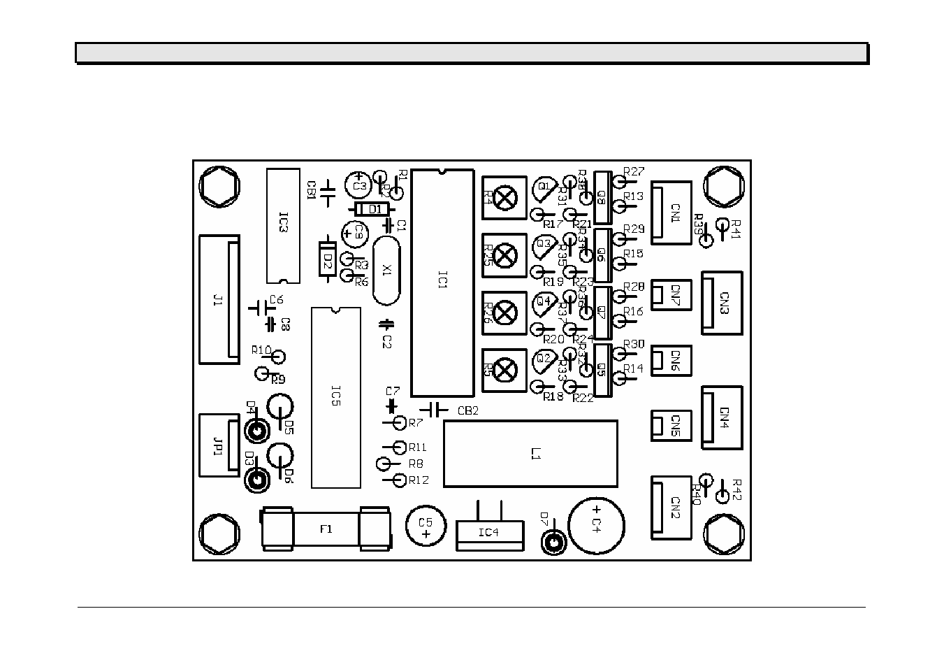 Component diagram cpu board | Avery Dennison Stacker User Manual | Page 28 / 39