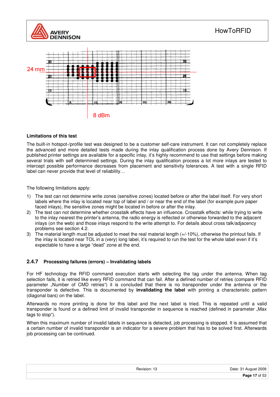 Howtorfid | Avery Dennison RFID User Manual | Page 17 / 53