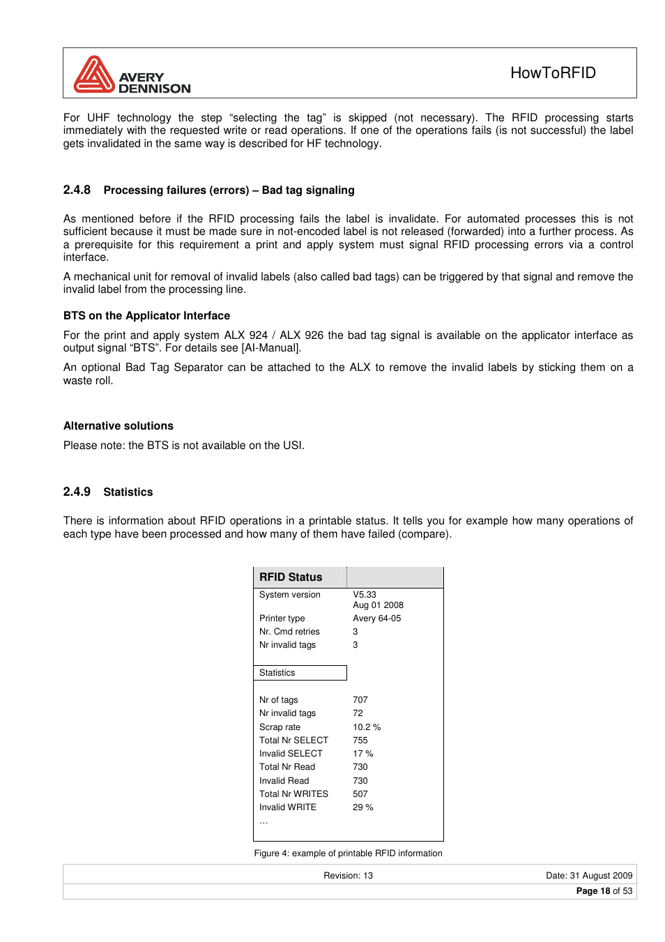 Howtorfid | Avery Dennison RFID User Manual | Page 18 / 53
