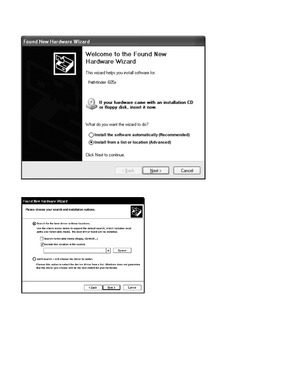 Avery Dennison Pathfinder 6057 USB Driver User Manual | Page 2 / 16