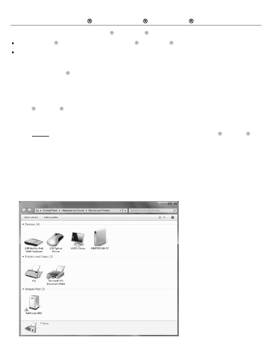 Installing the usb driver | Avery Dennison Pathfinder 6057 USB Driver User Manual | Page 8 / 16