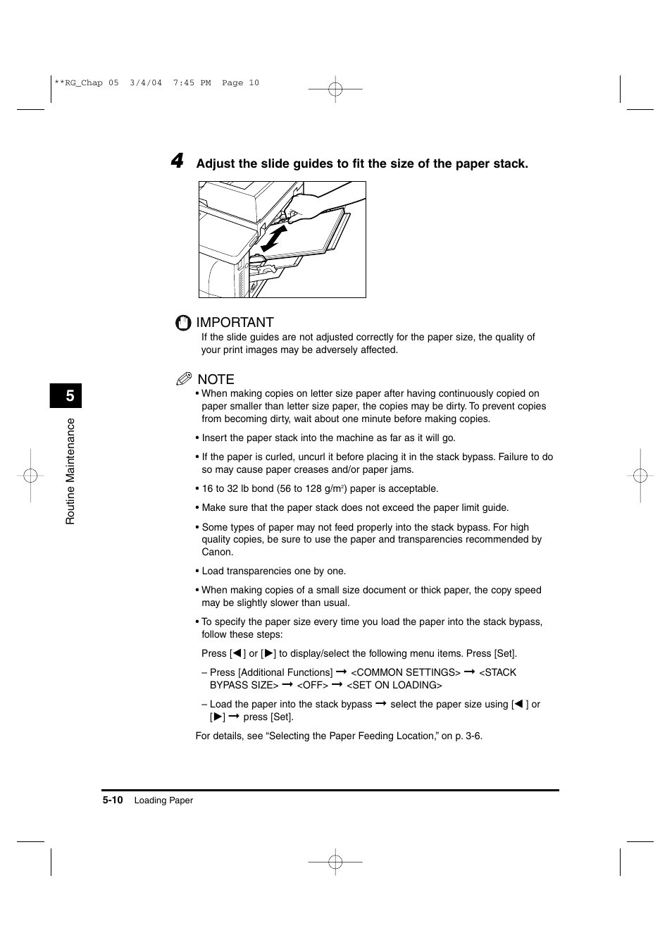 Canon IMAGERUNNER 1670F User Manual | Page 87 / 134