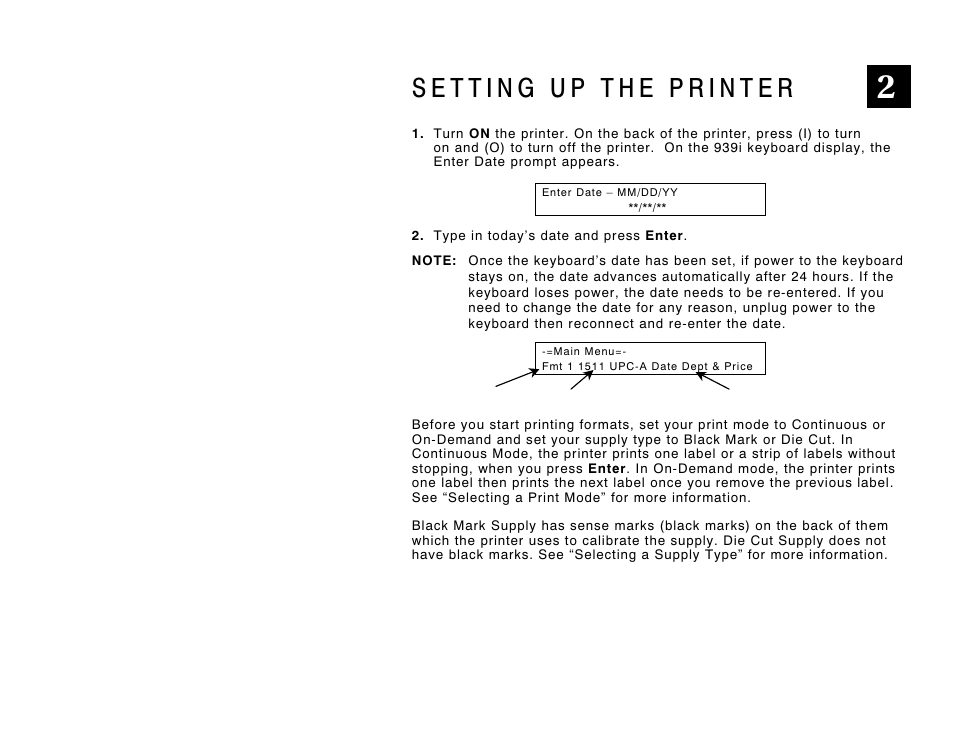 Avery Dennison Monarch 9416 XL Fixed Format User Manual | Page 11 / 30