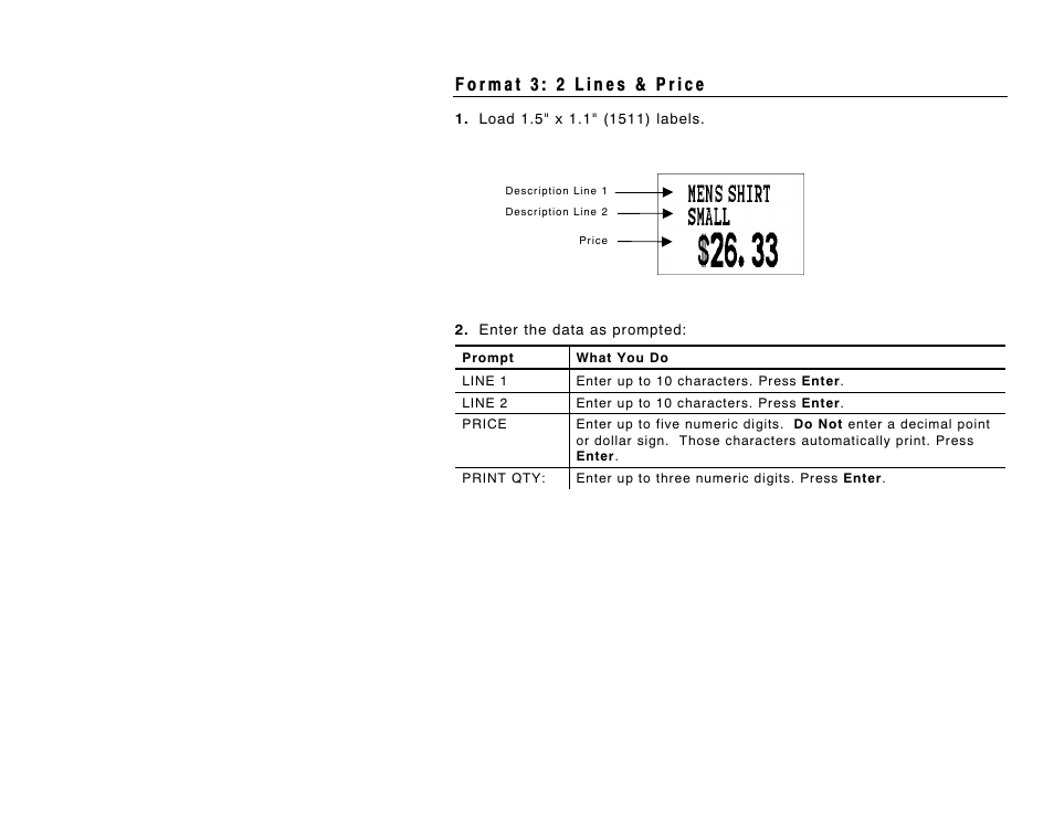 Avery Dennison Monarch 9416 XL Fixed Format User Manual | Page 18 / 30