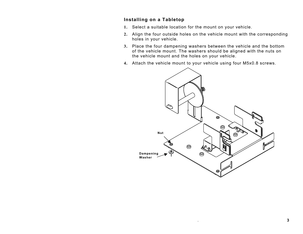 Avery Dennison Sierra Sport3 9433 Vehicle Mount User Manual | Page 3 / 10