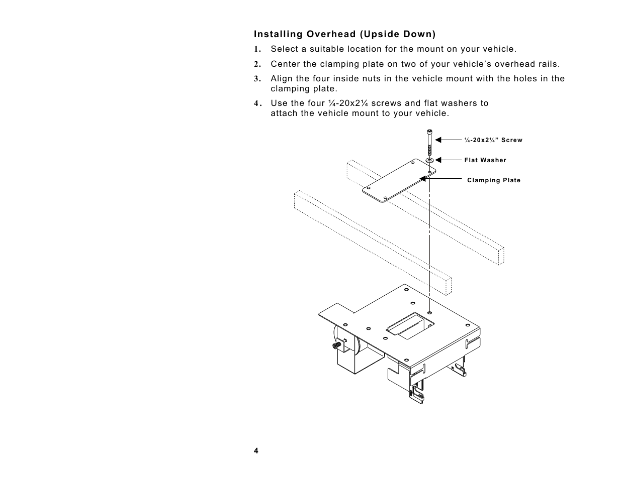 Avery Dennison Sierra Sport3 9433 Vehicle Mount User Manual | Page 4 / 10