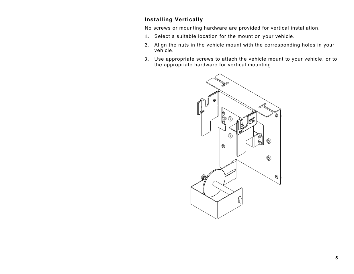 Avery Dennison Sierra Sport3 9433 Vehicle Mount User Manual | Page 5 / 10