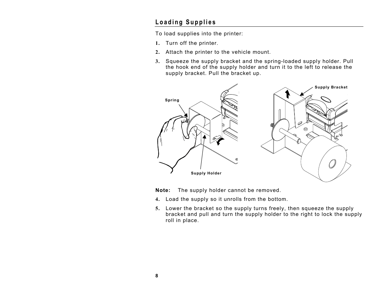 Avery Dennison Sierra Sport3 9433 Vehicle Mount User Manual | Page 8 / 10