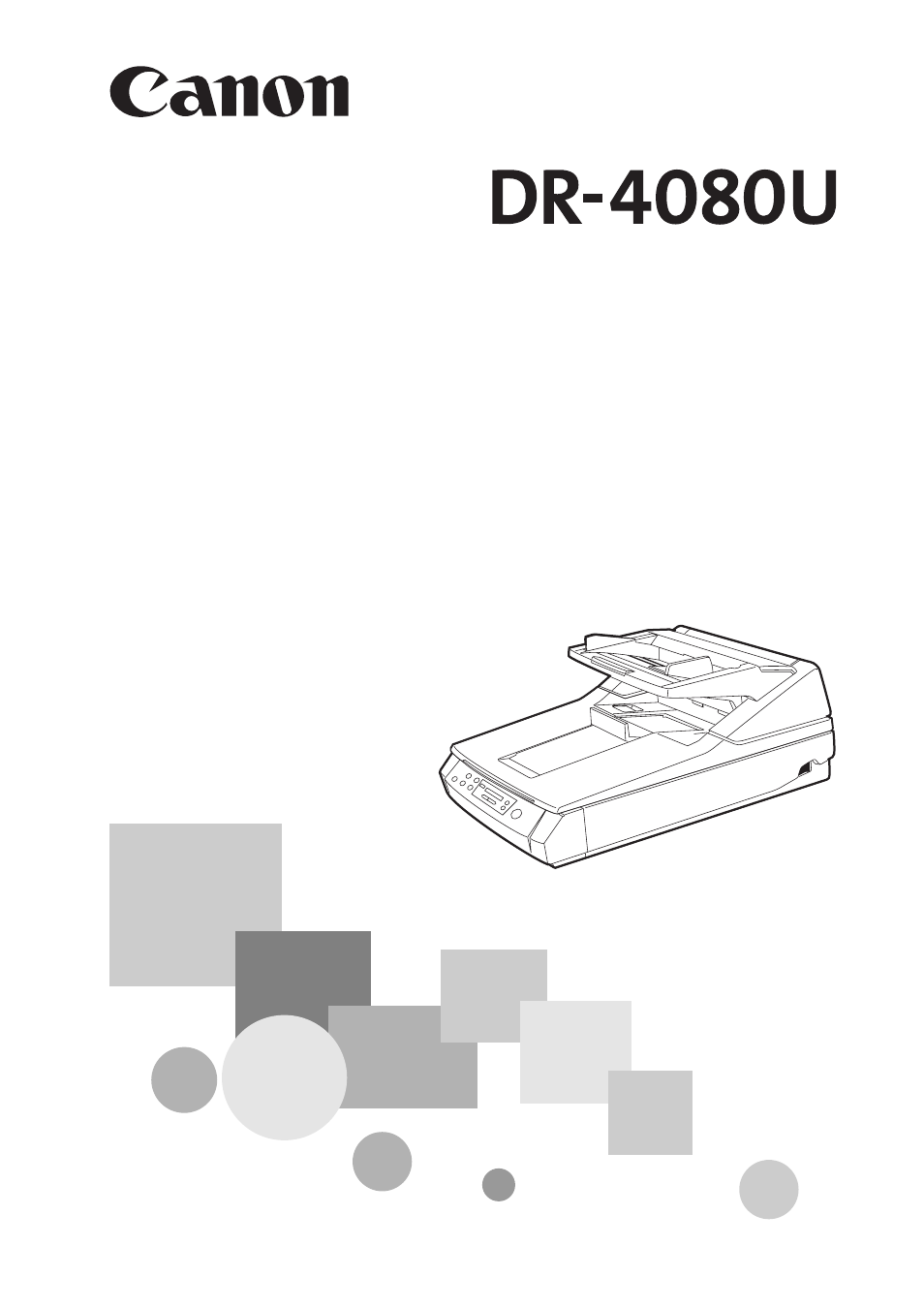 Canon DR-4080U User Manual | 56 pages