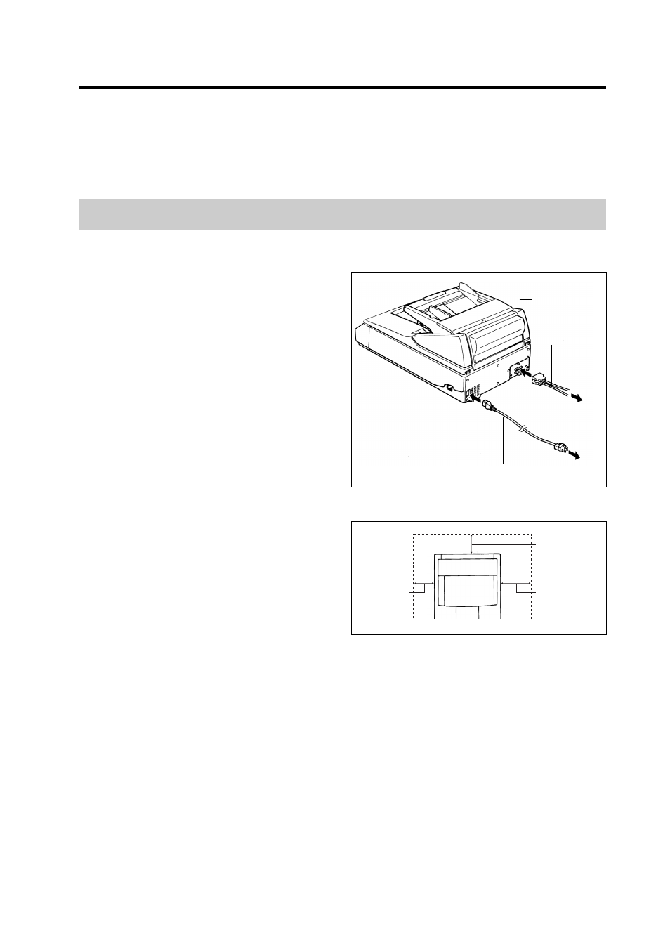 Setting up the scanner, Connecting the scanner | Canon DR-4080U User Manual | Page 17 / 56