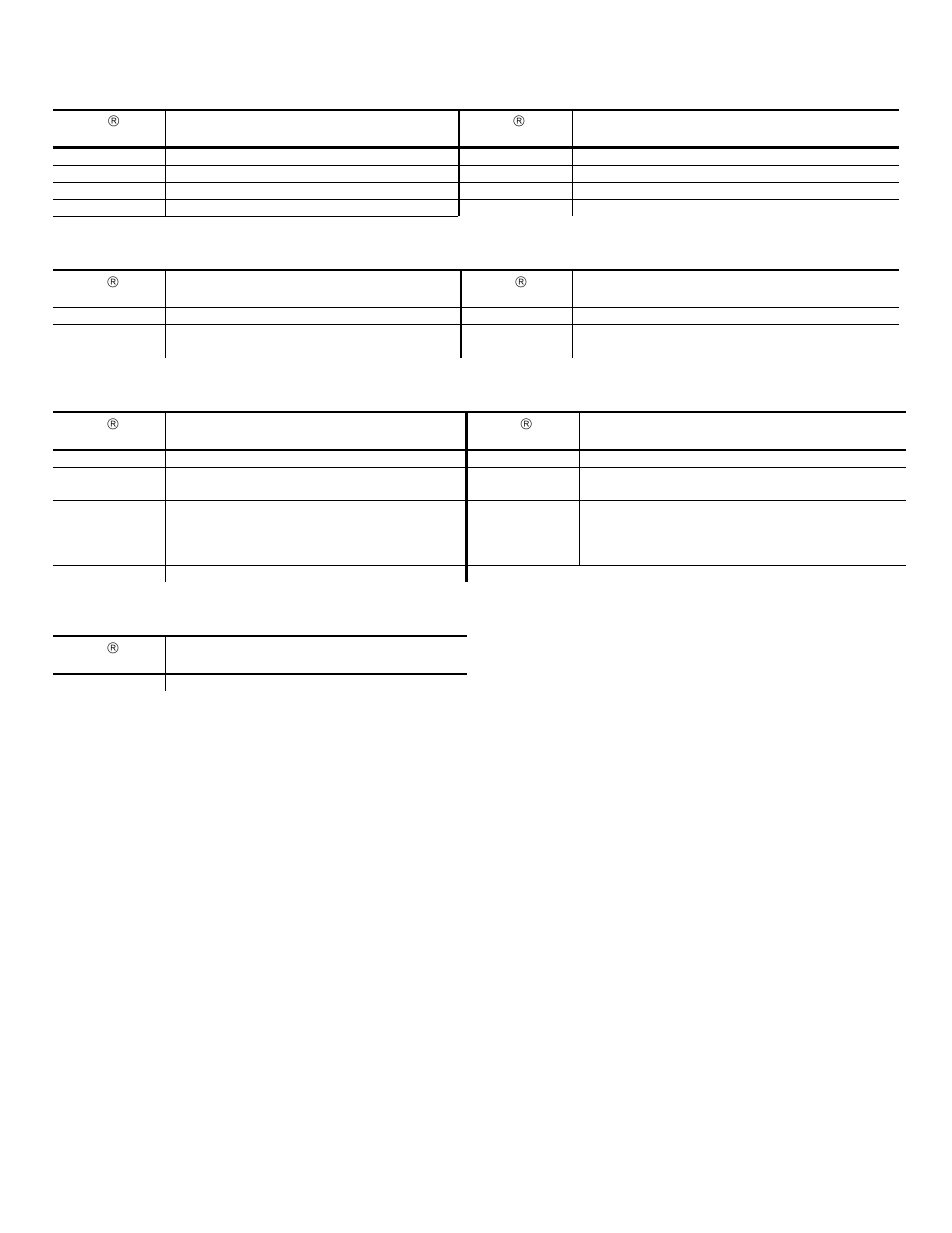 Imaging (continued), Parser, Printer setup | Host | Avery Dennison Sierra Sport4 9493 MLI User Manual | Page 3 / 4