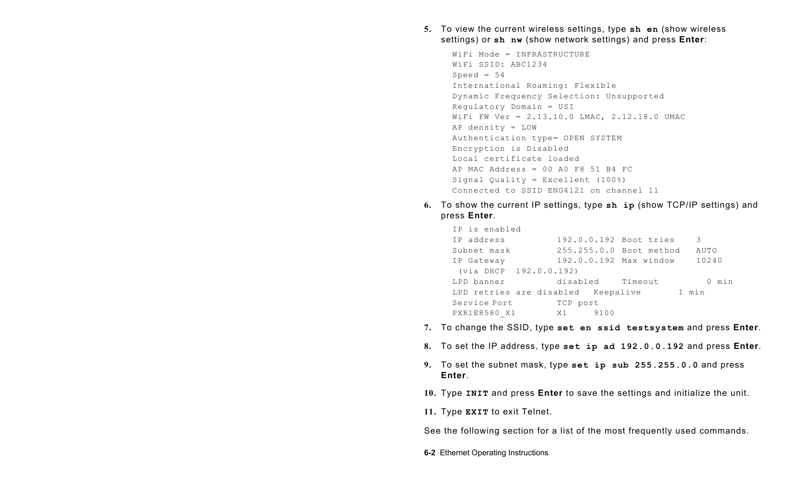 Avery Dennison 7411 Print Server User Manual | Page 58 / 84