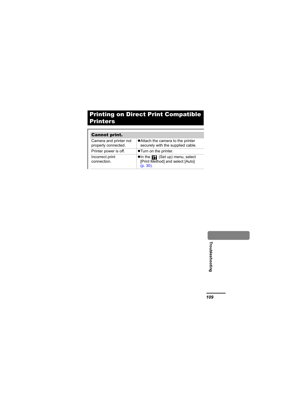 Printing on direct print compatible printers | Canon 65 User Manual | Page 111 / 138