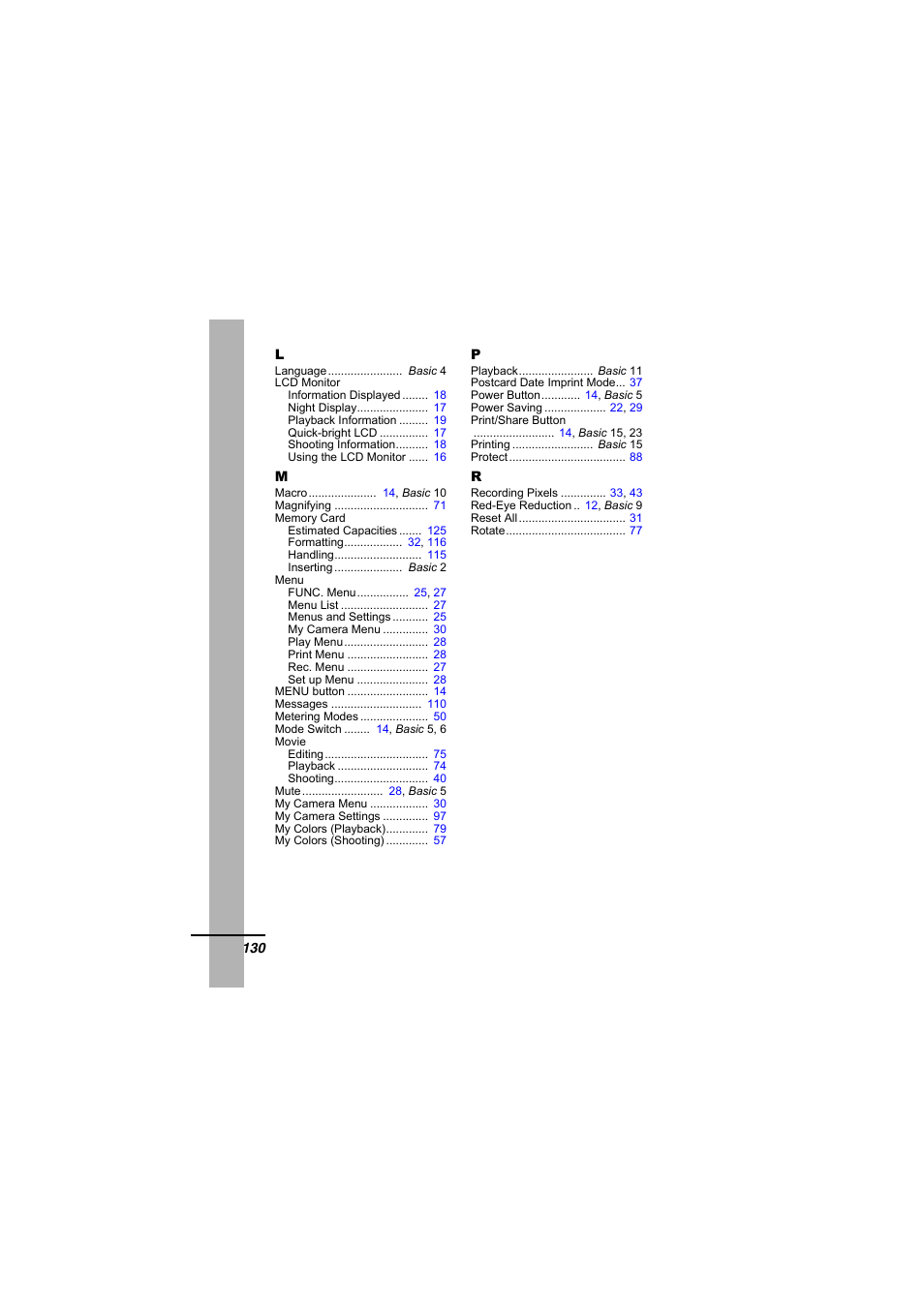 Canon 65 User Manual | Page 132 / 138